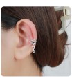 Ear Cuff Tripple Stars EC2-01